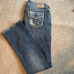 Silver Jeans Women's Boot Cut Jeans - Blue